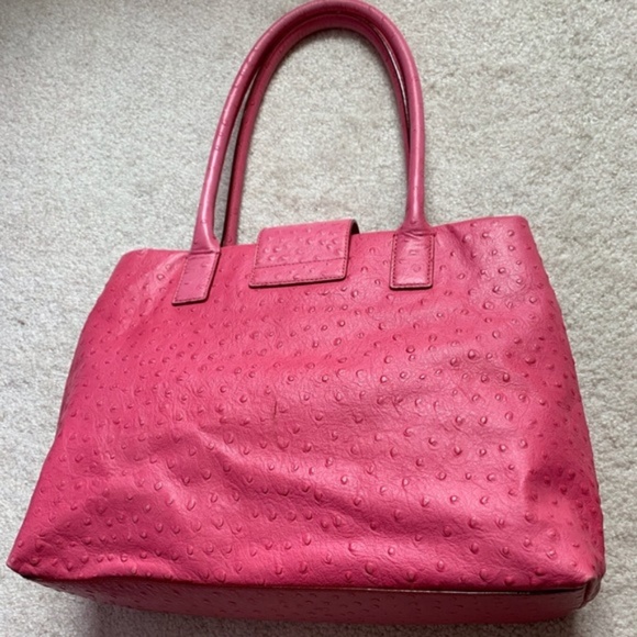 Kate Spade Ostrich Leather Handbag - Picture 3 of 4